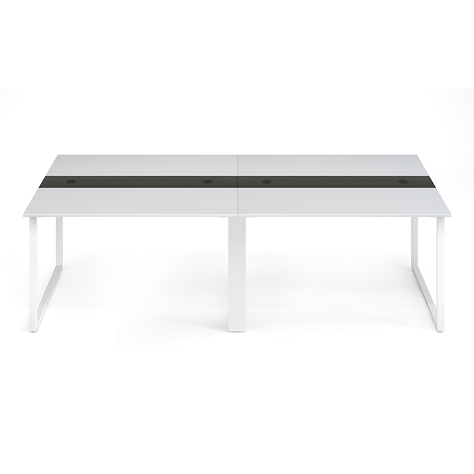 フリーアドレスデスク(120cm)  増設連結用